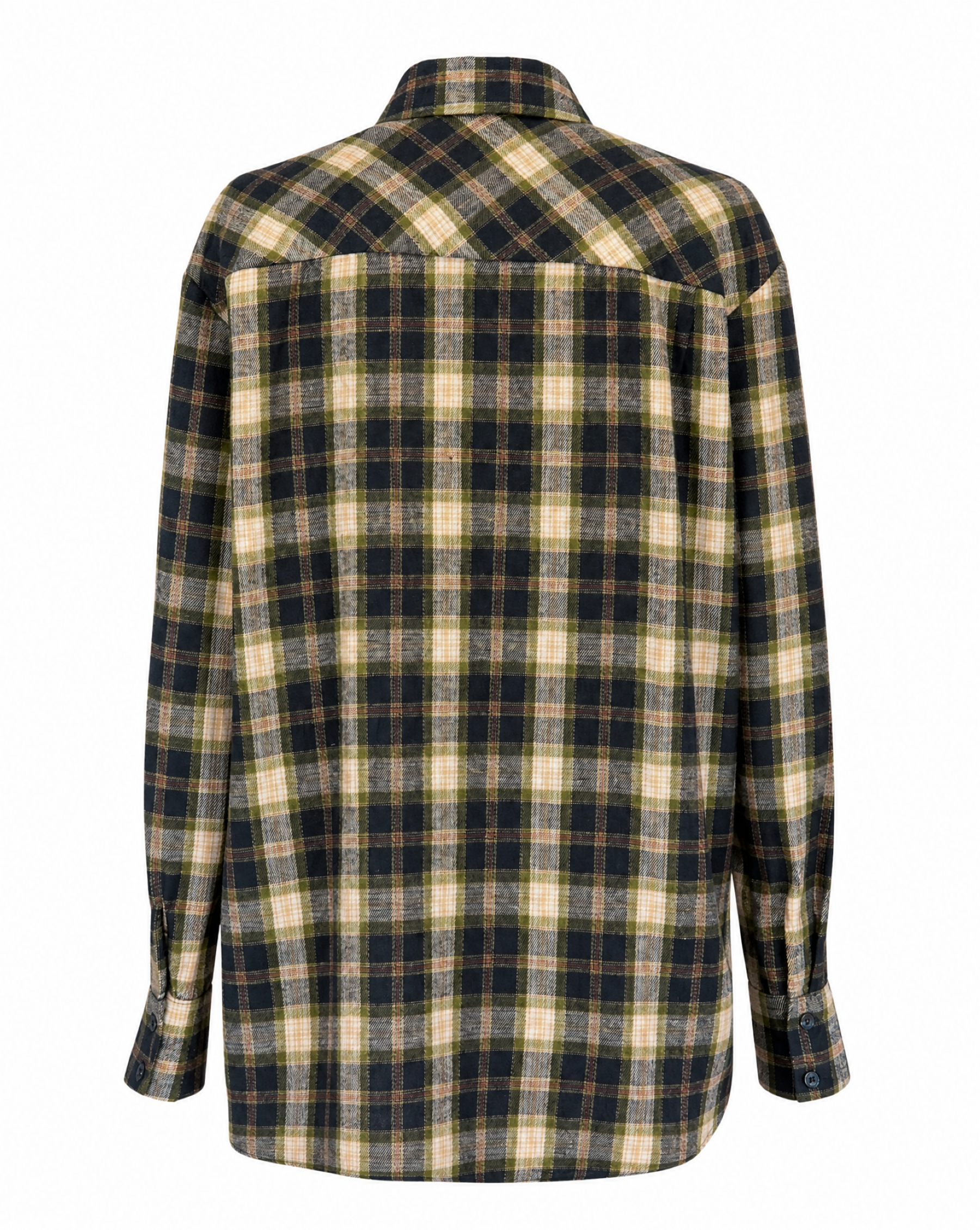 Hemdbluse mit Karo-Muster