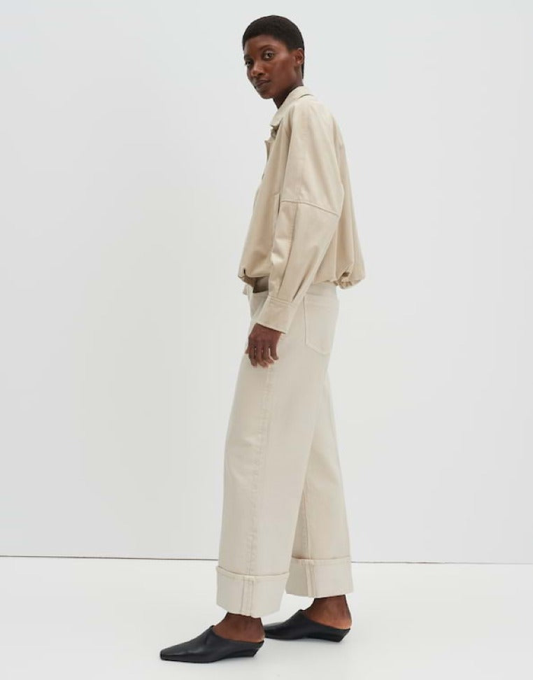 someday Wide Leg Natural Glaze