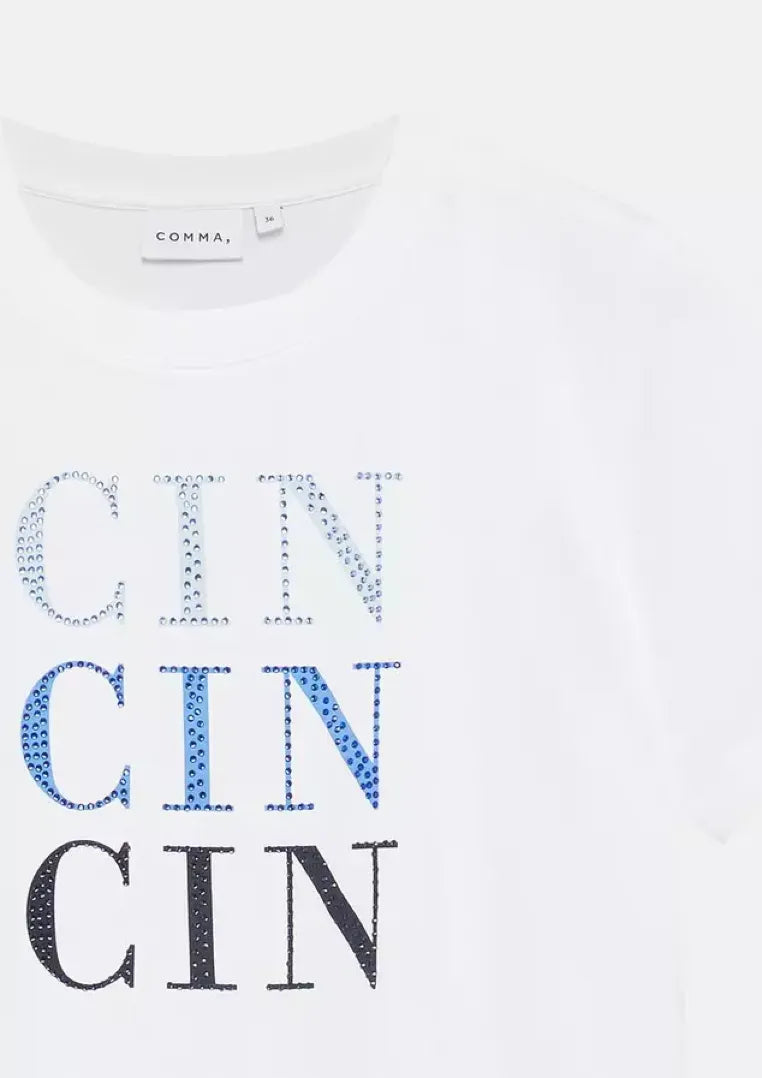Comma T-Shirts White