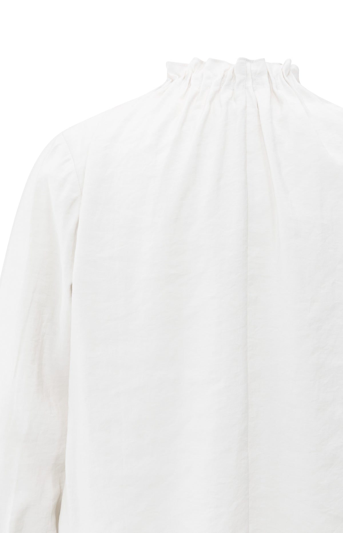 Bluse mit Plisseefalten