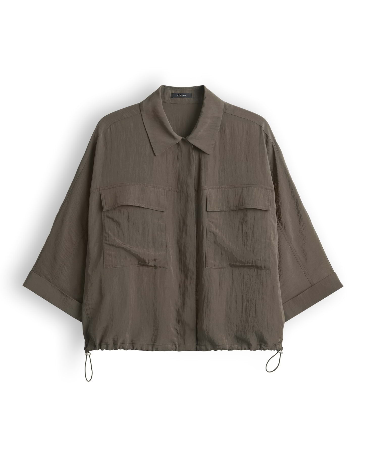 Crashbluse mit Utility-Details