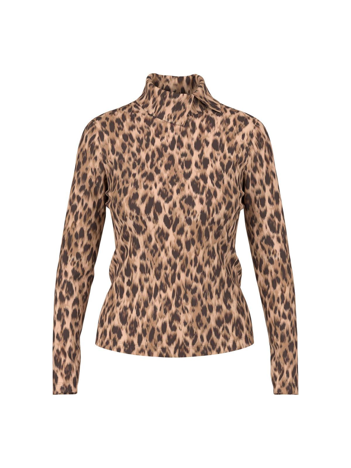Leo-Longsleeve mit Rollkragen
