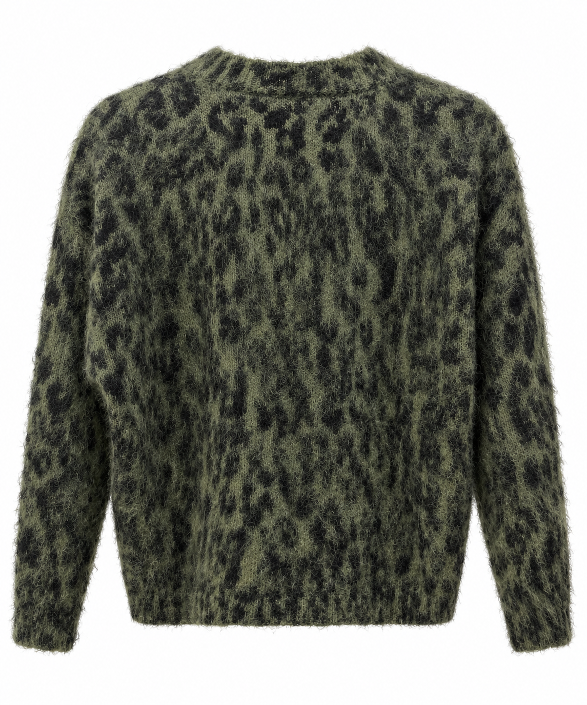Strickpullover mit Leo-Muster