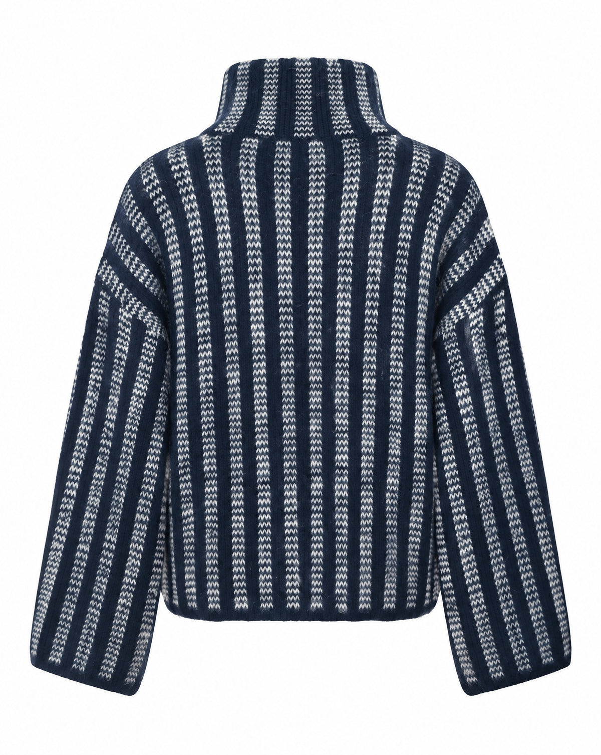 Strickjacke mit Streifen