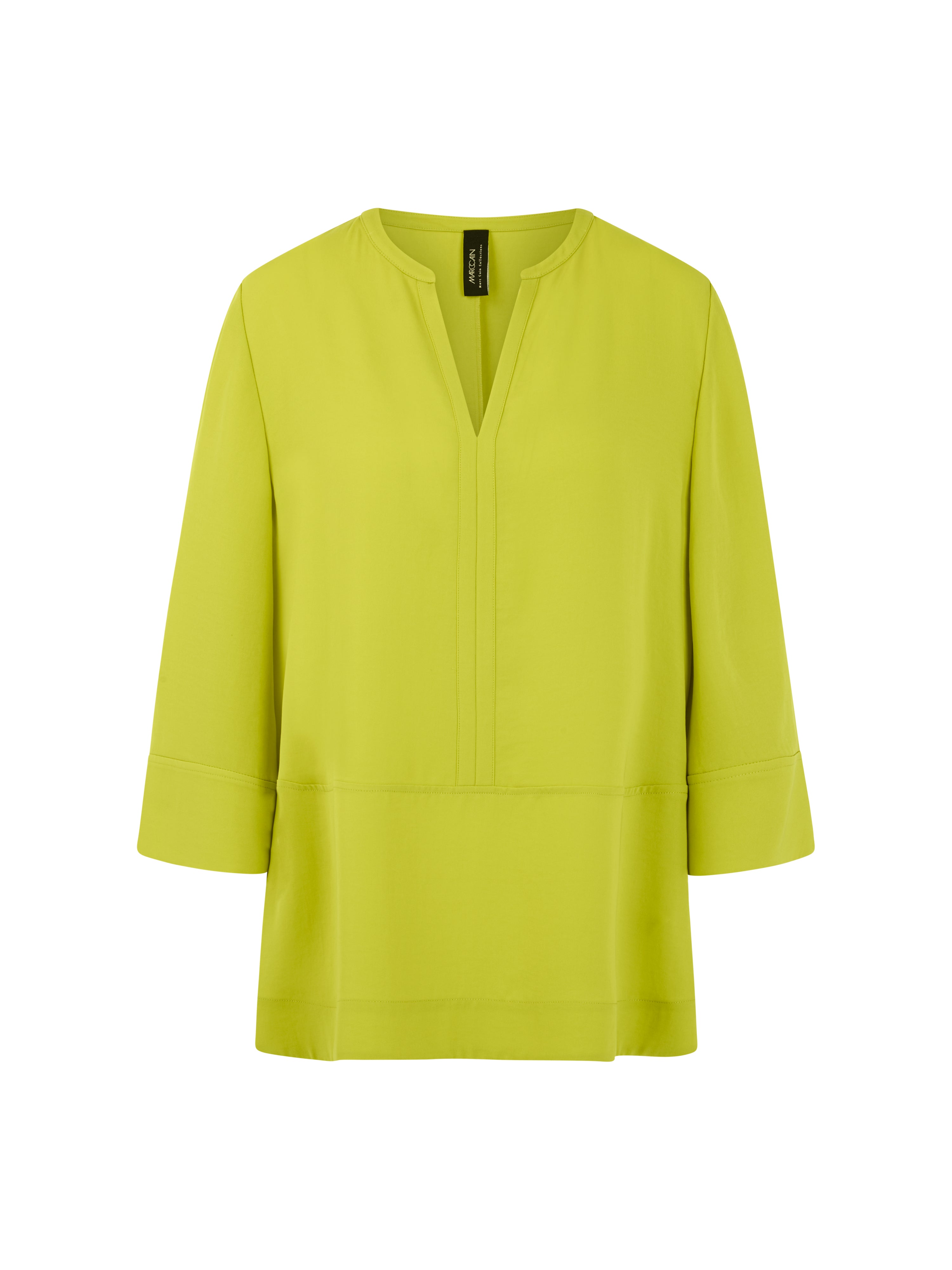 Tunika Bluse mit V-Ausschnitt