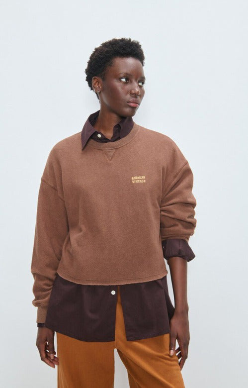 American Vintage Sweatshirts Chataignier