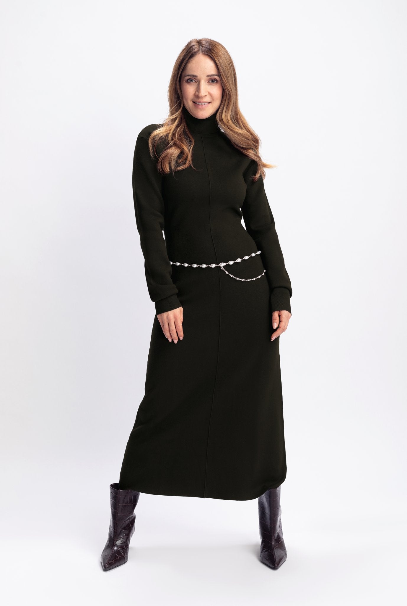Kettengürtel mit Perlen
