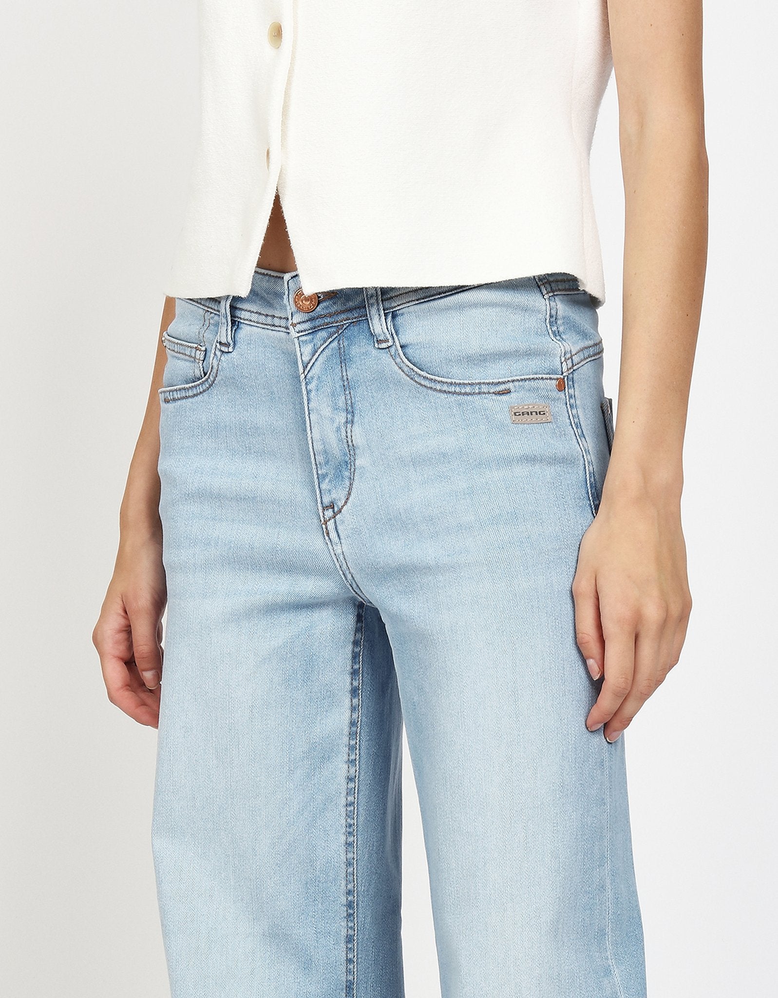 Gang Wide Leg Chilled Blue