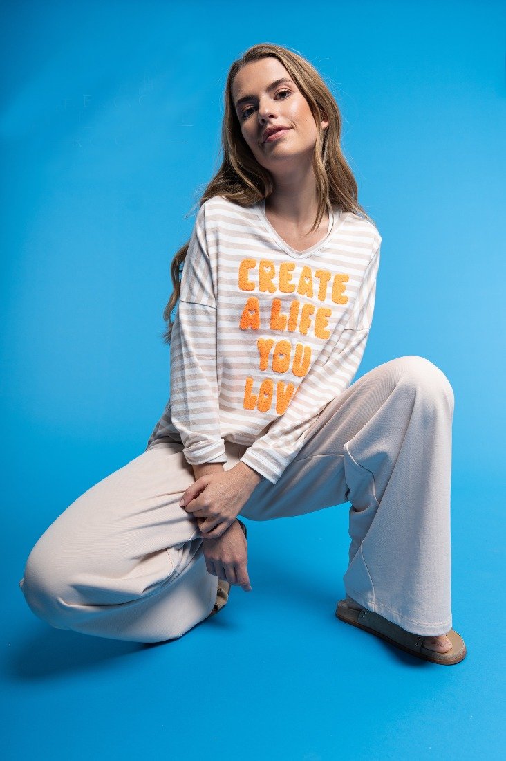 Longsleeve CREATE A LIFE YOU LOVE