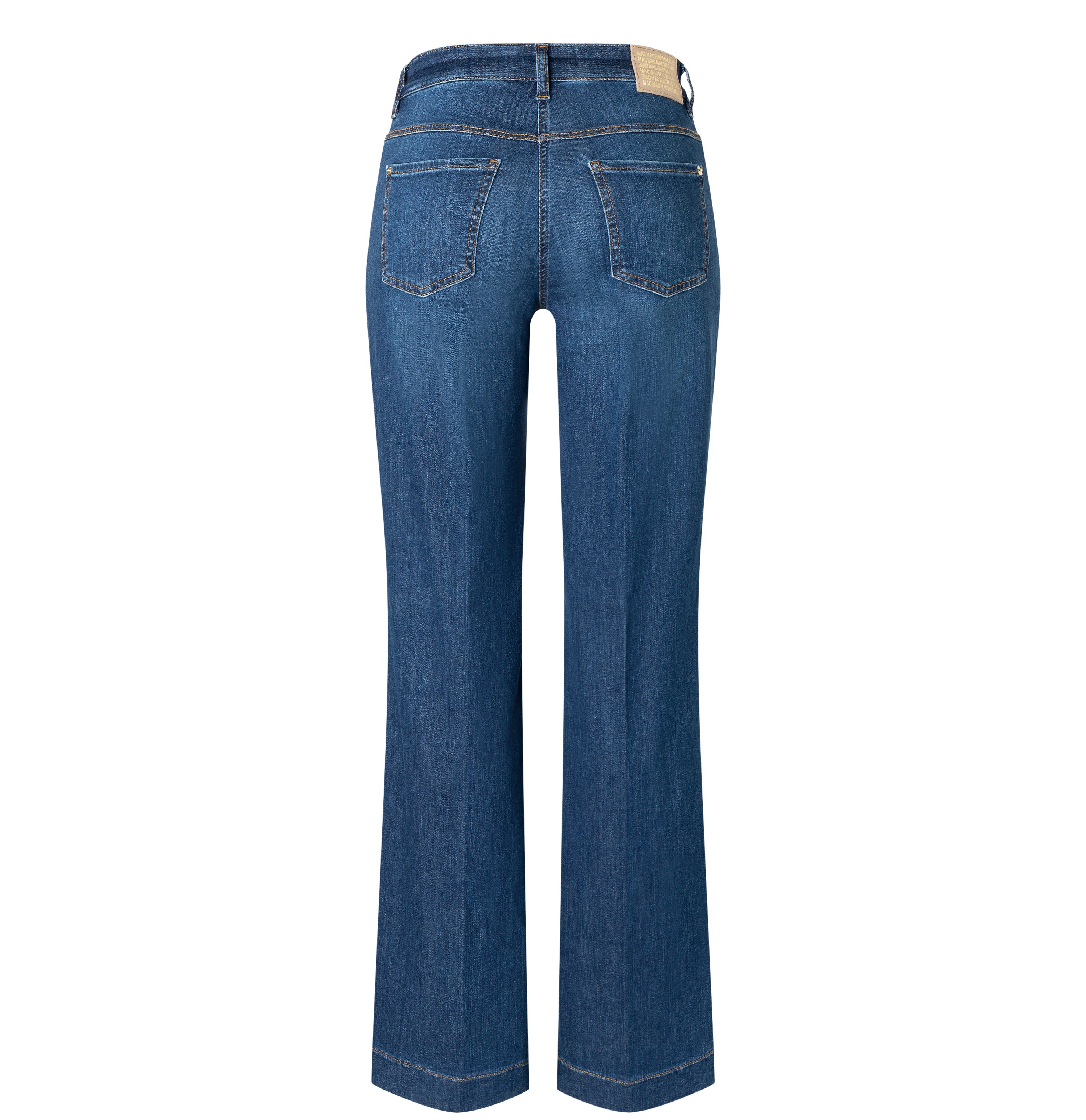 MAC Wide Leg Fashion Blue Washed