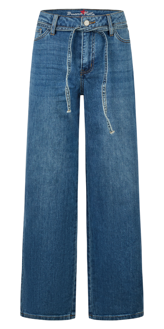 Buena Vista Wide Leg Mid Stone