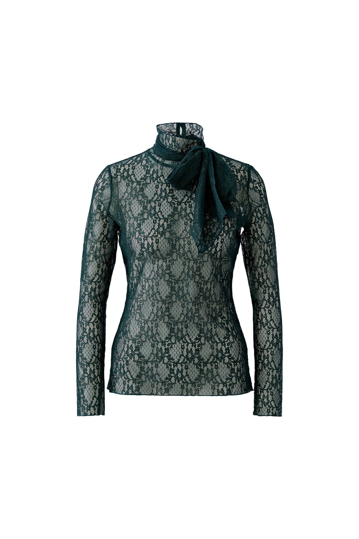Longsleeve mit abnehmbarer Schluppe