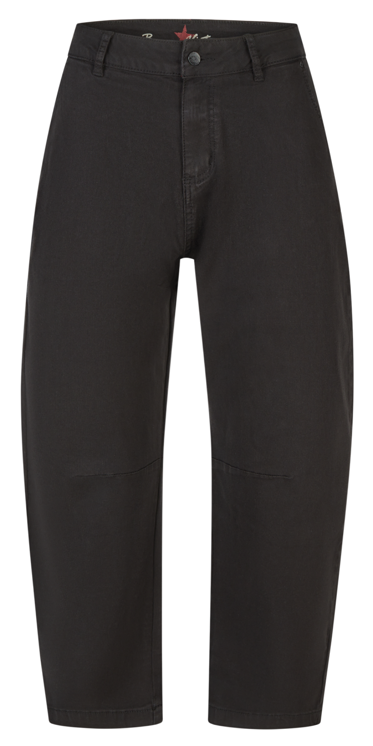 Jeanshose Barrel jacquard twill