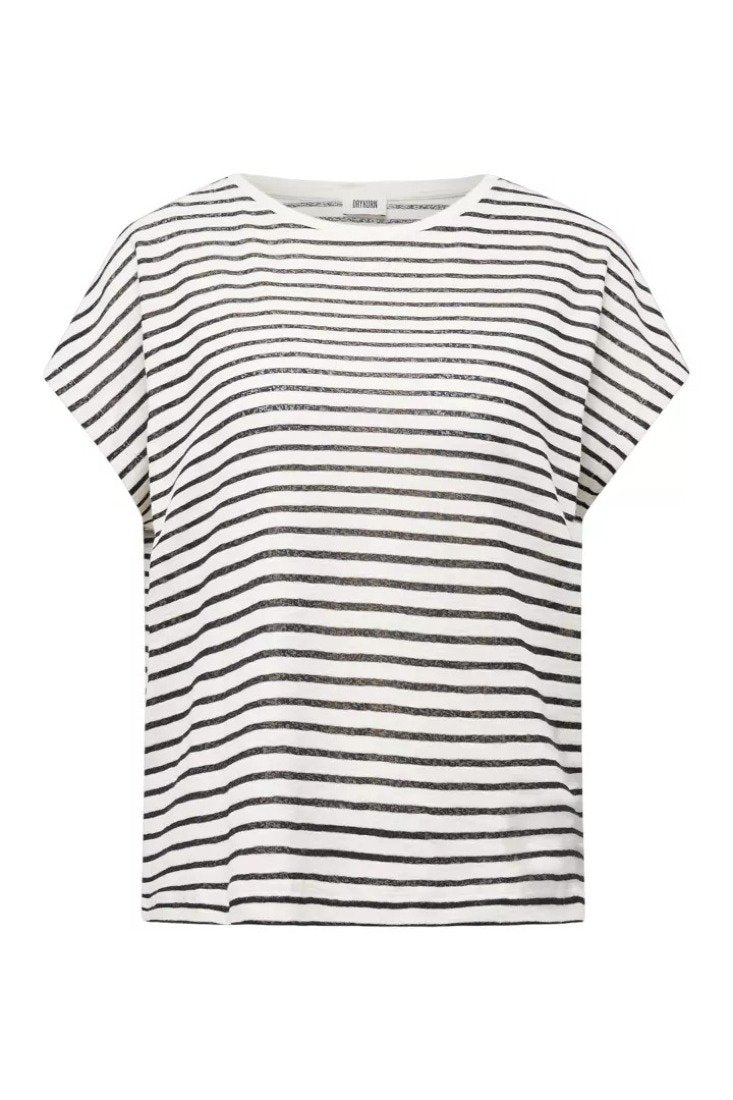 Drykorn T-Shirts Ecru