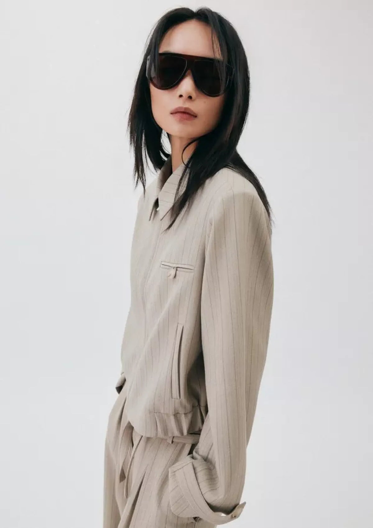 Blouson im Boxy Fit