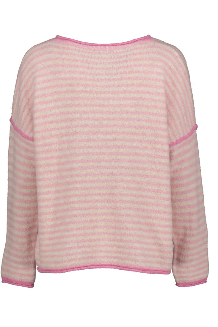 Goose Flash Strickpullover Beige/Rosa