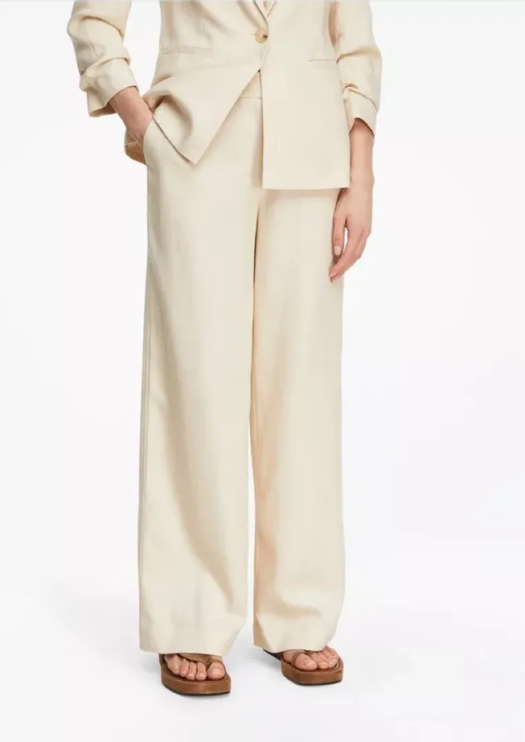 Businesshose Wide-Leg