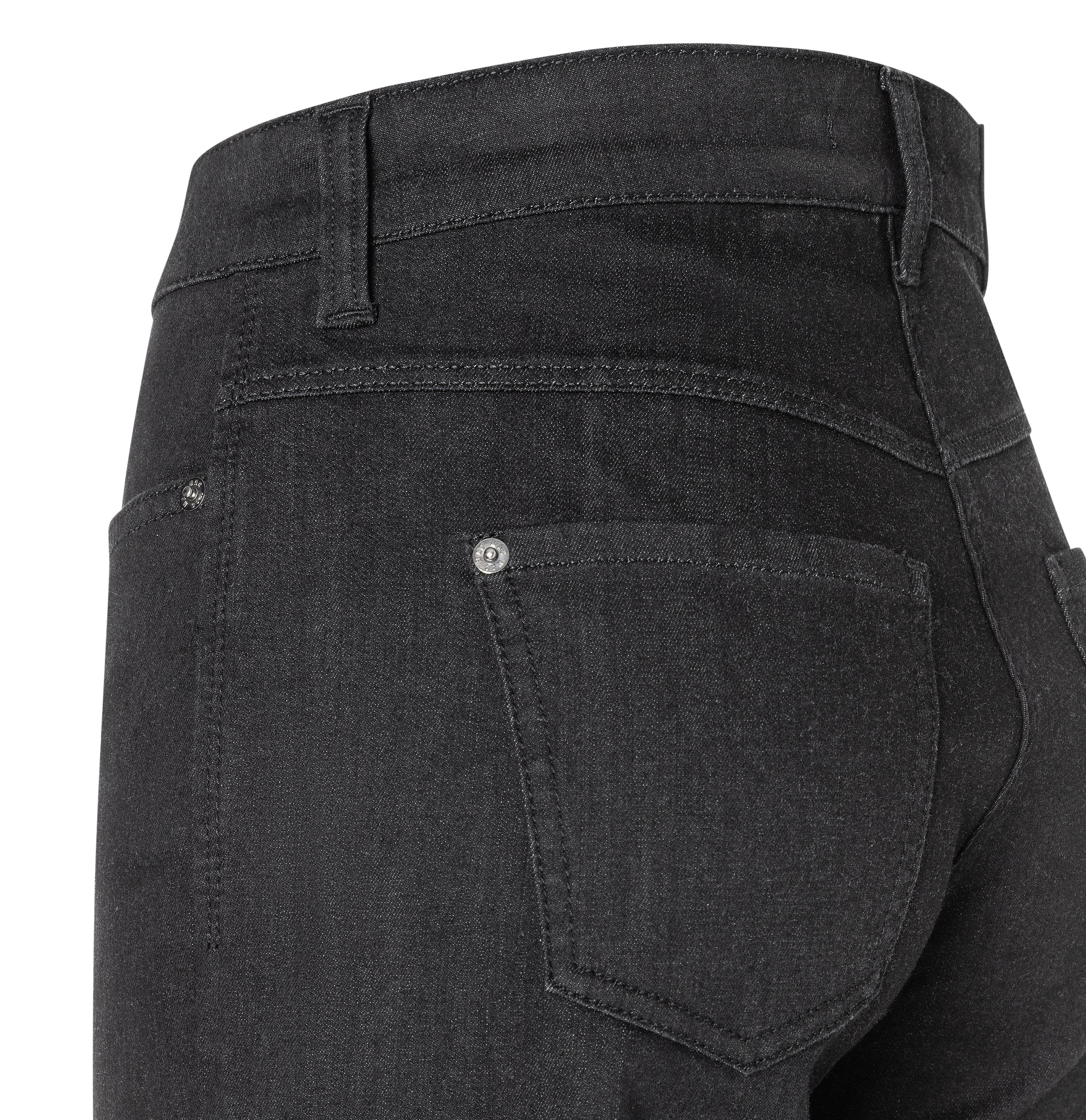MAC Skinny Fit Zwart-Zwart