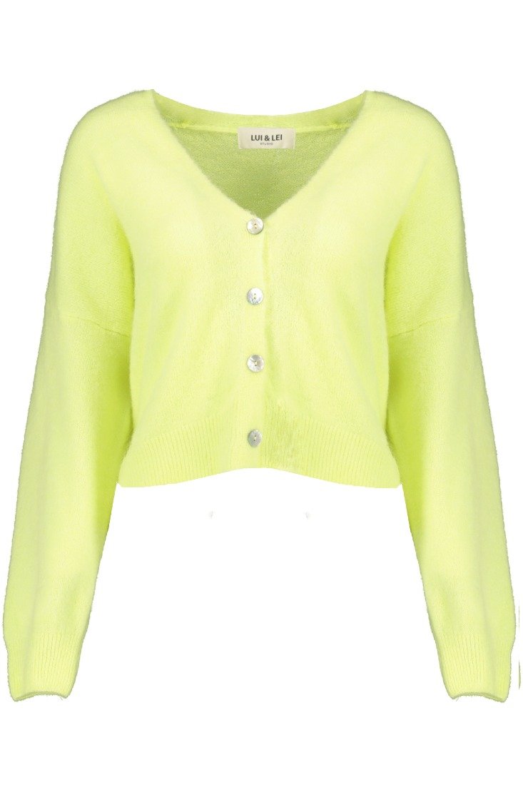 Goose Flash Strickjacken Lime