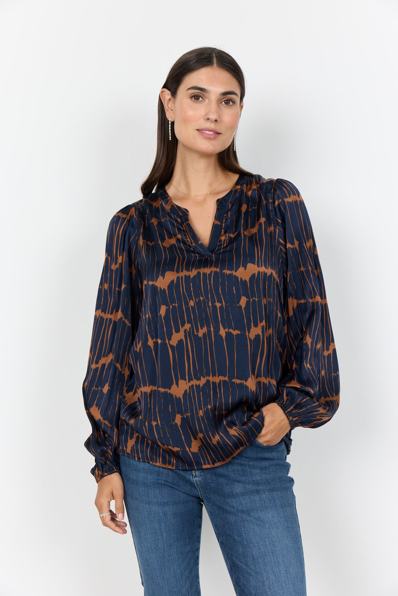Soyaconcept Blusen Navy Blazer Combi