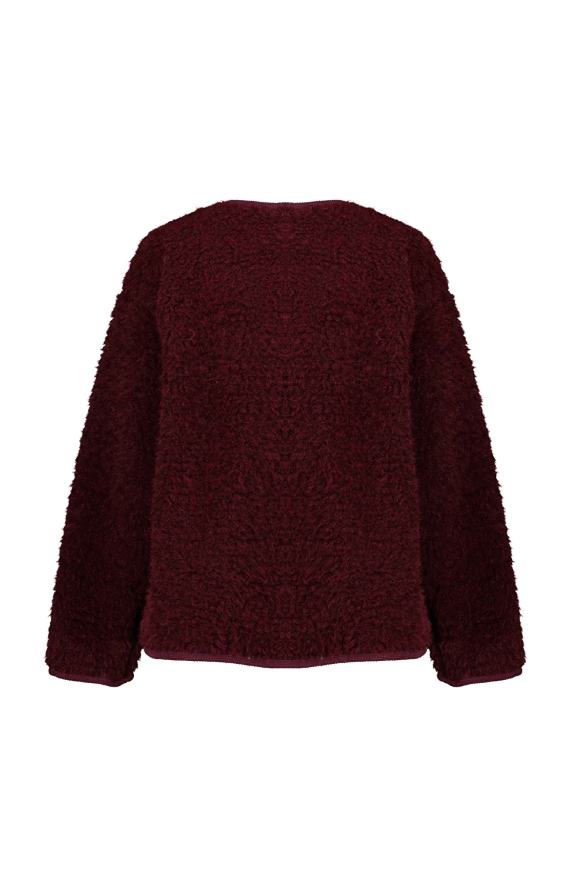 Goose Flash Teddyjacken Bordeaux