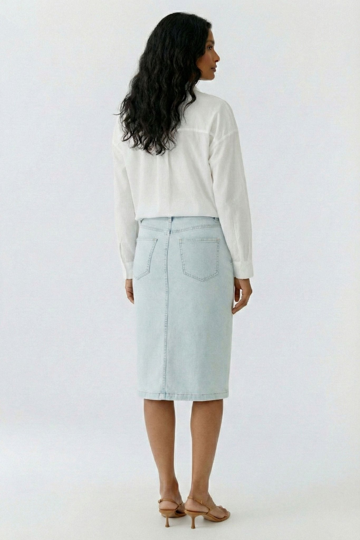 Bluse mit Balloneffekt