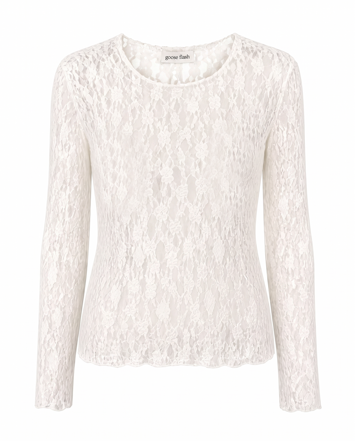 Longsleeve mit Spitze