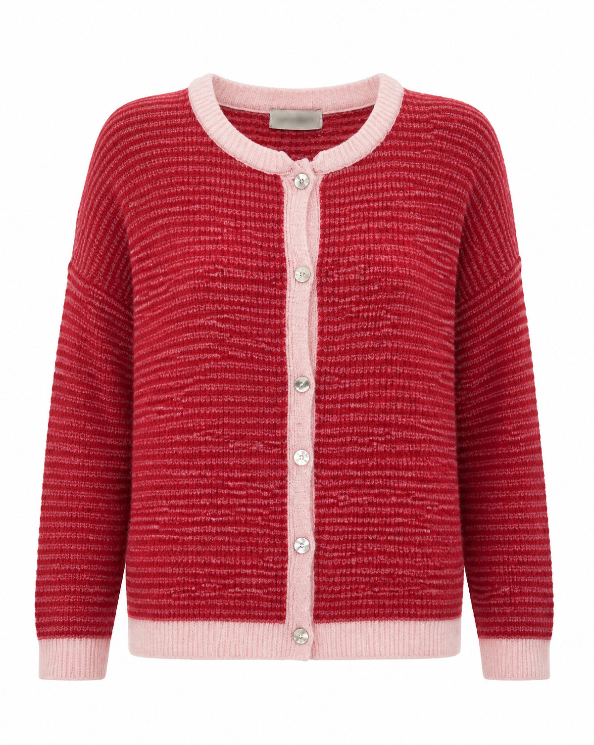 Strickjacke mit Streifen