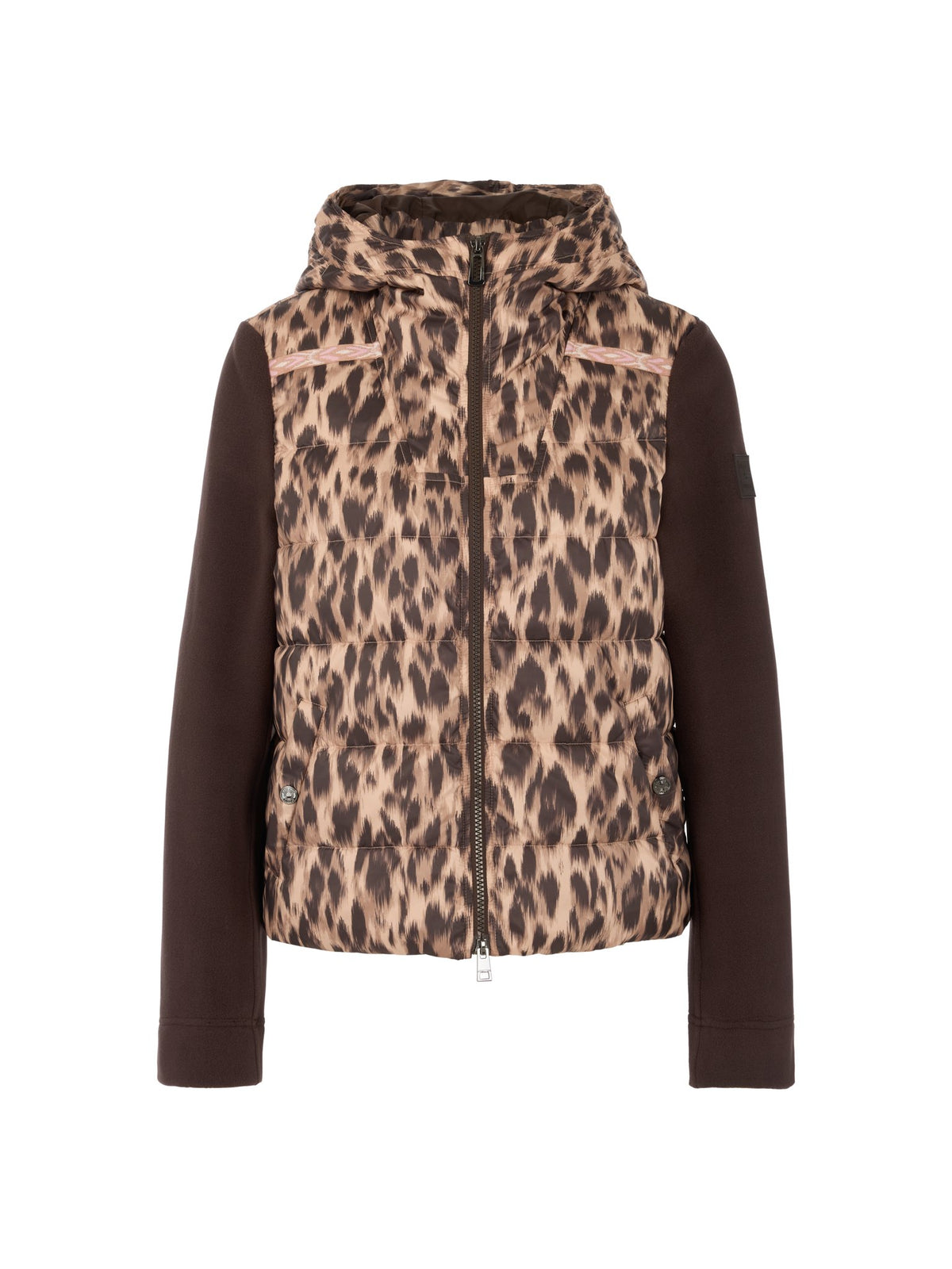 Stepp-Jacke in Leo-Optik