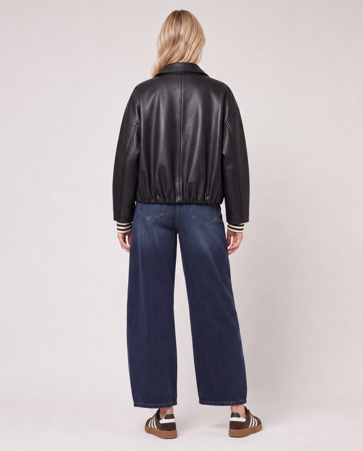 Kunstlederjacke