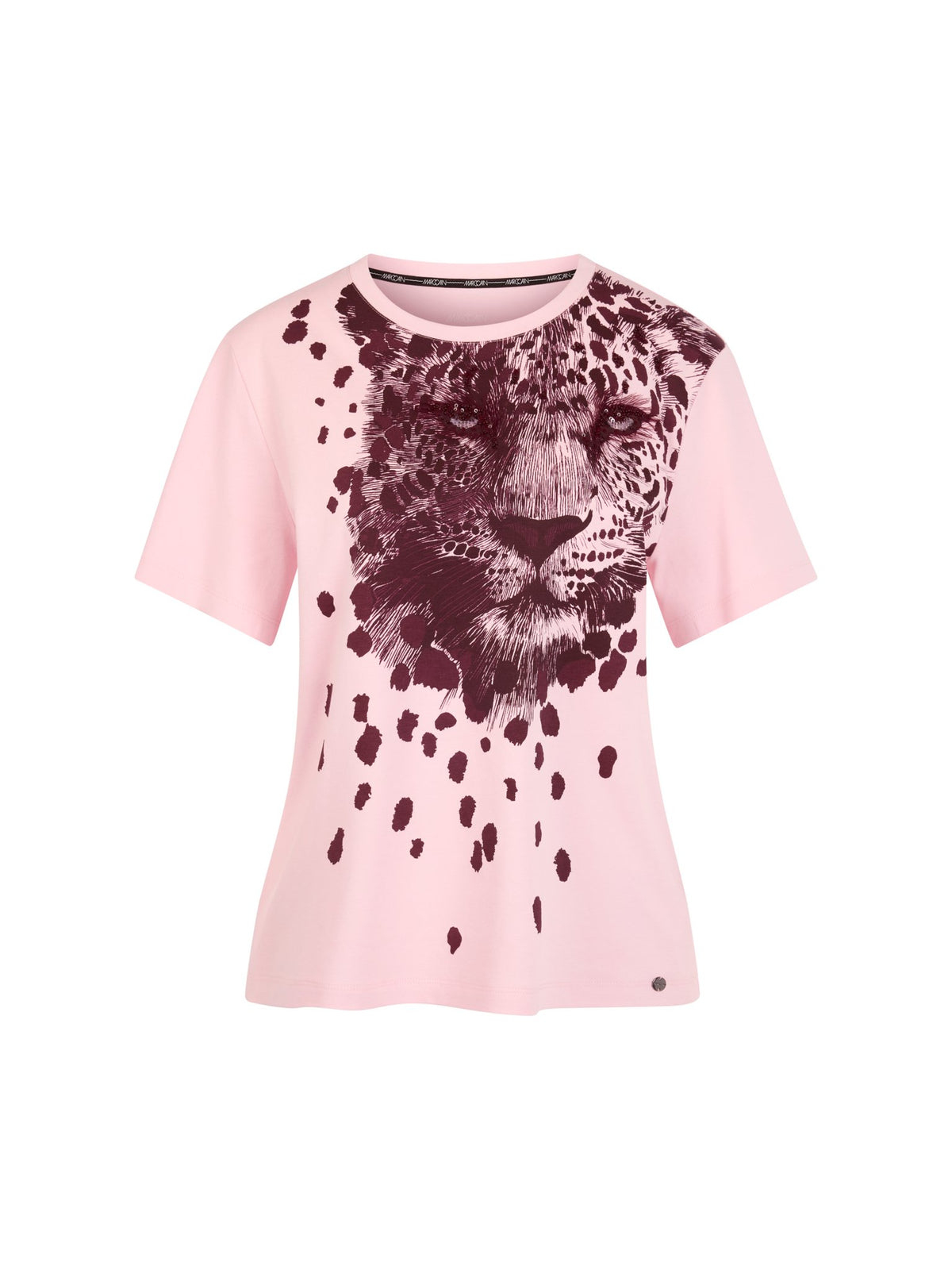 T-Shirt mit Leo-Print