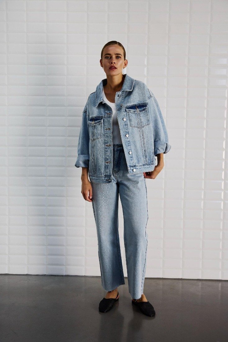 WithBlack Jeansjacken Blue Sprin