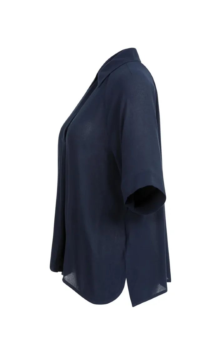 Yaya Polos Navy Blazer Blue