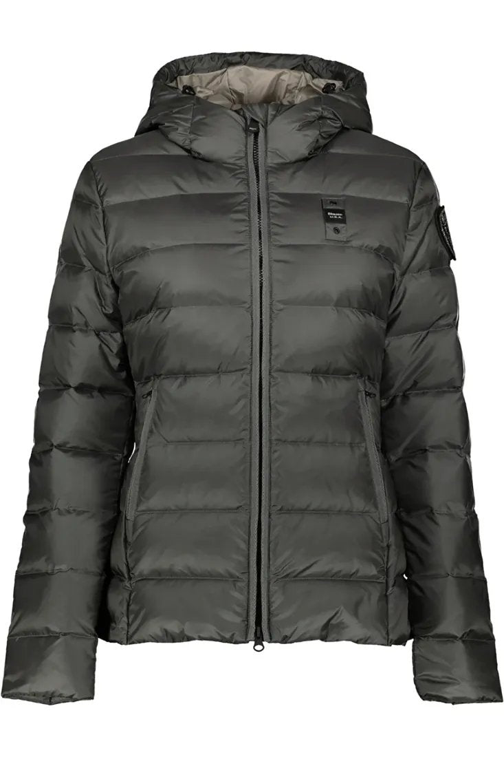 Blauer Daunenjacken Grigio Antracite Int. Grigio Nebbia