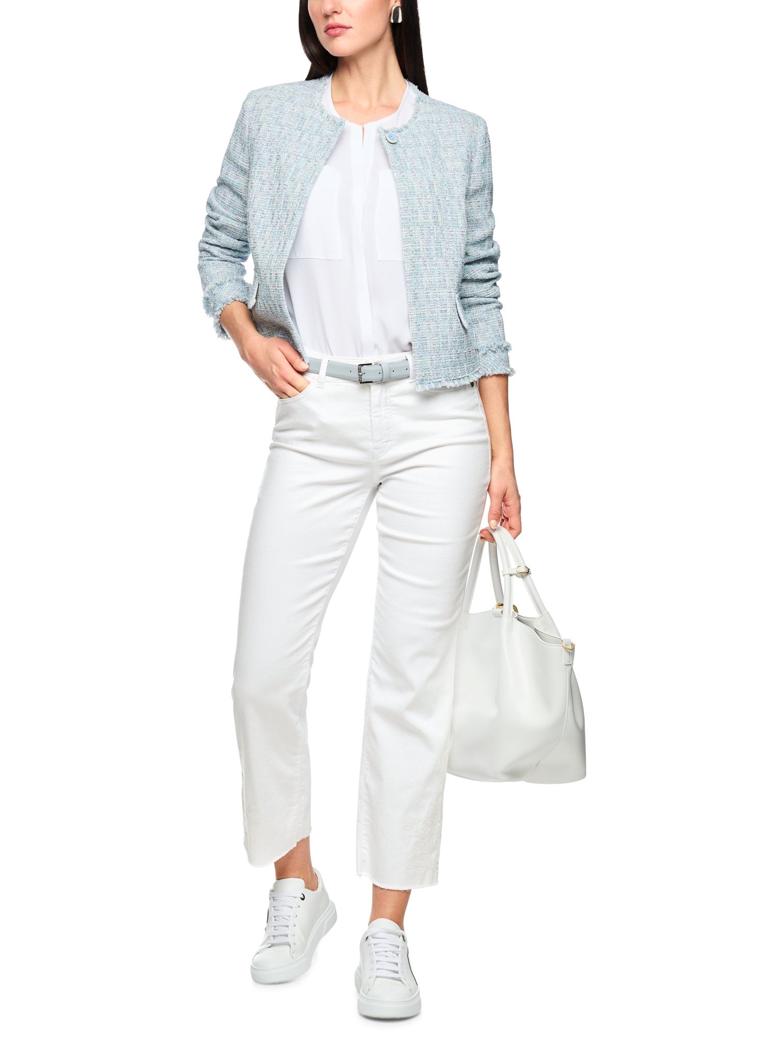 MarcCain Collections Flared Leg White