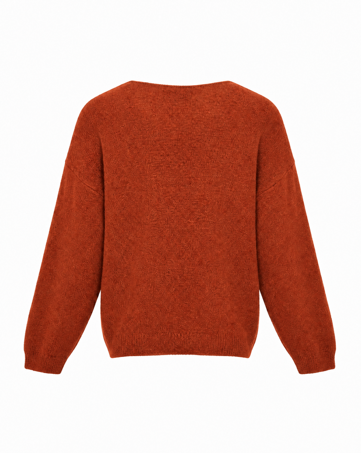 Strickpullover mit V-Ausschnitt