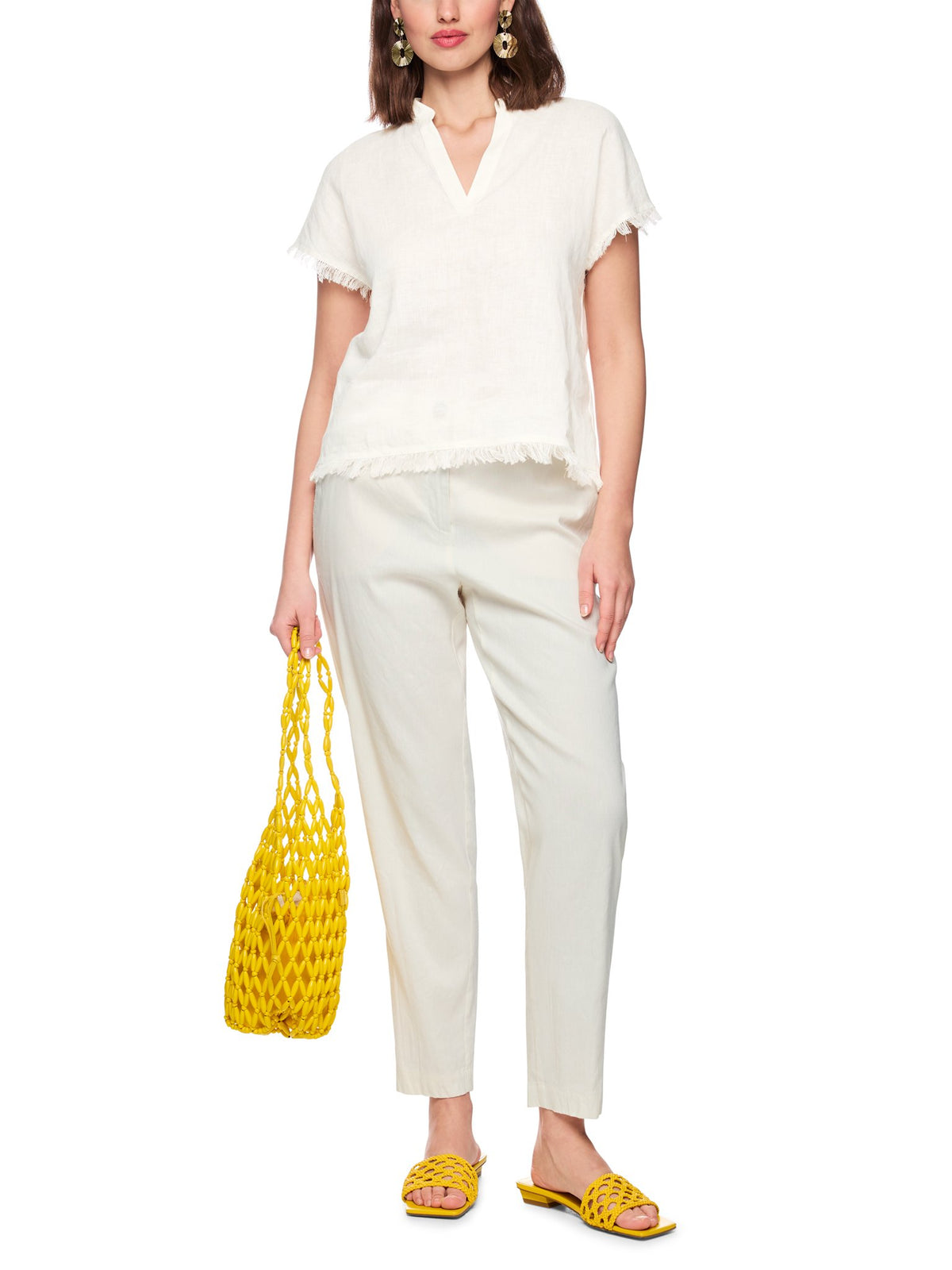MarcCain Collections Blusen Bright Ecru