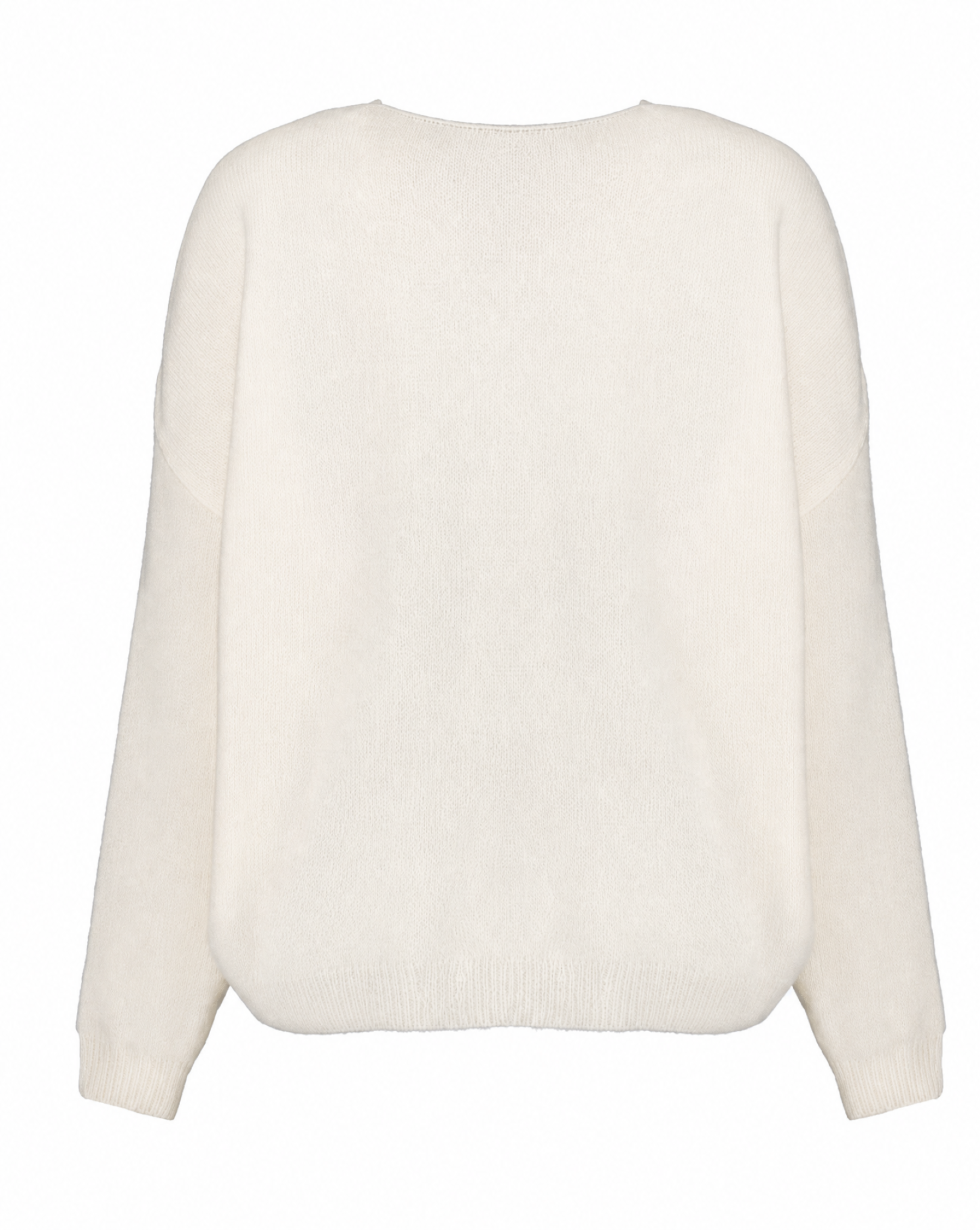 Goose Flash Strickpullover Offwhite