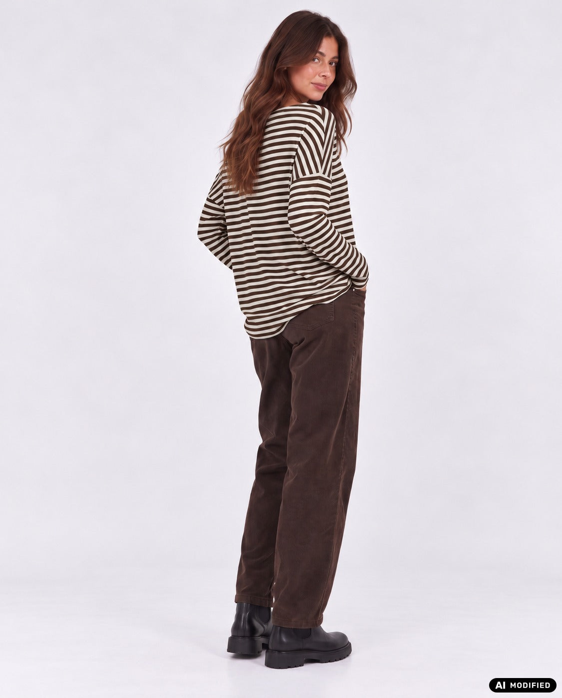 Longsleeve mit Streifen