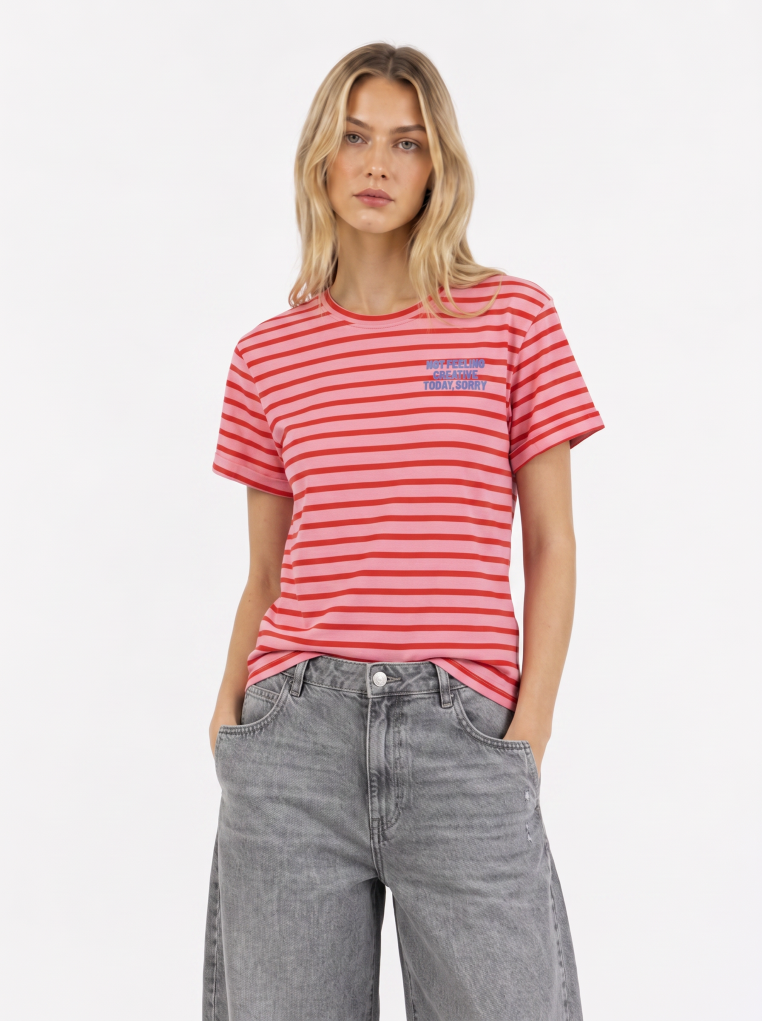 T-Shirt mit Streifen