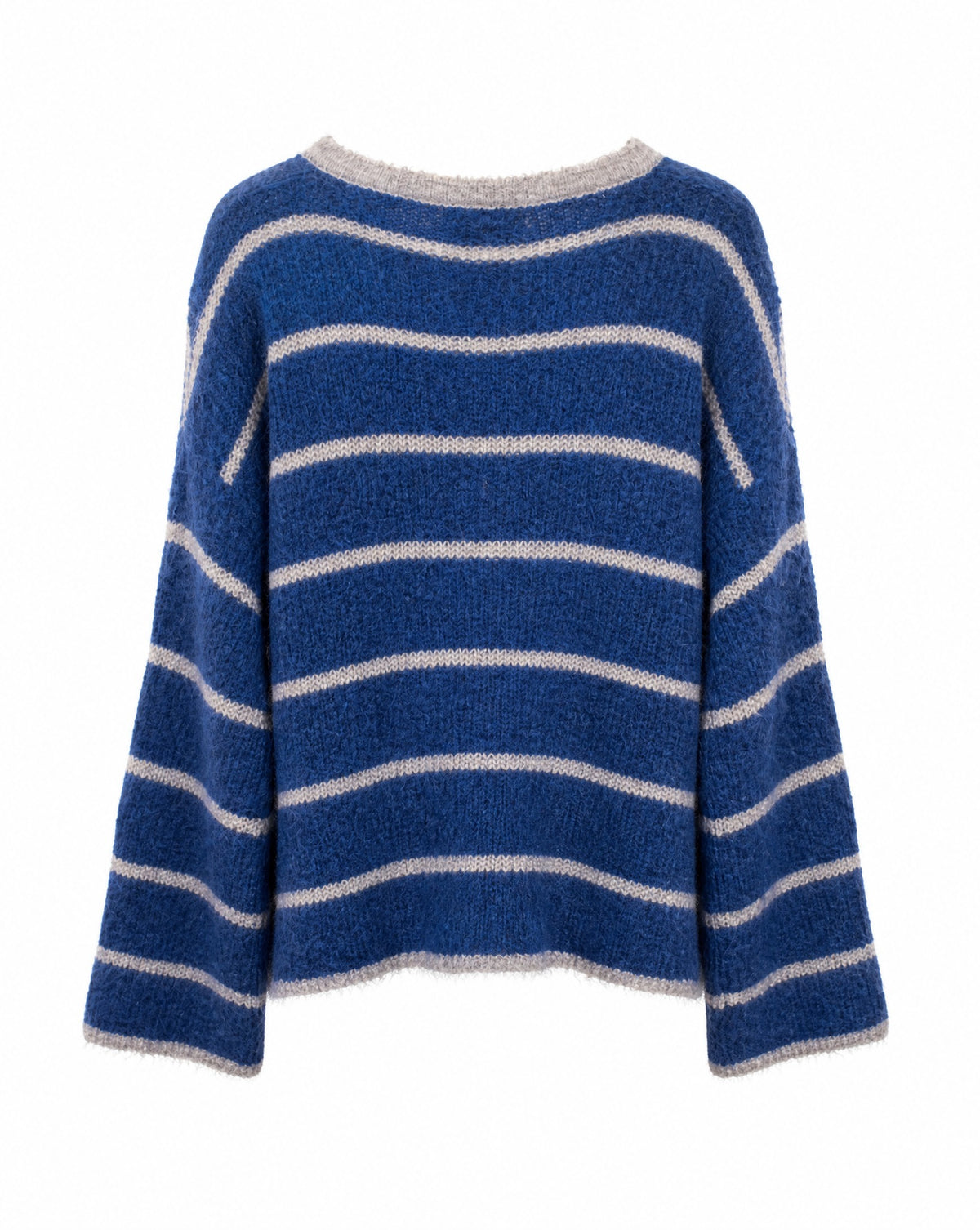 Strickjacke mit Streifen