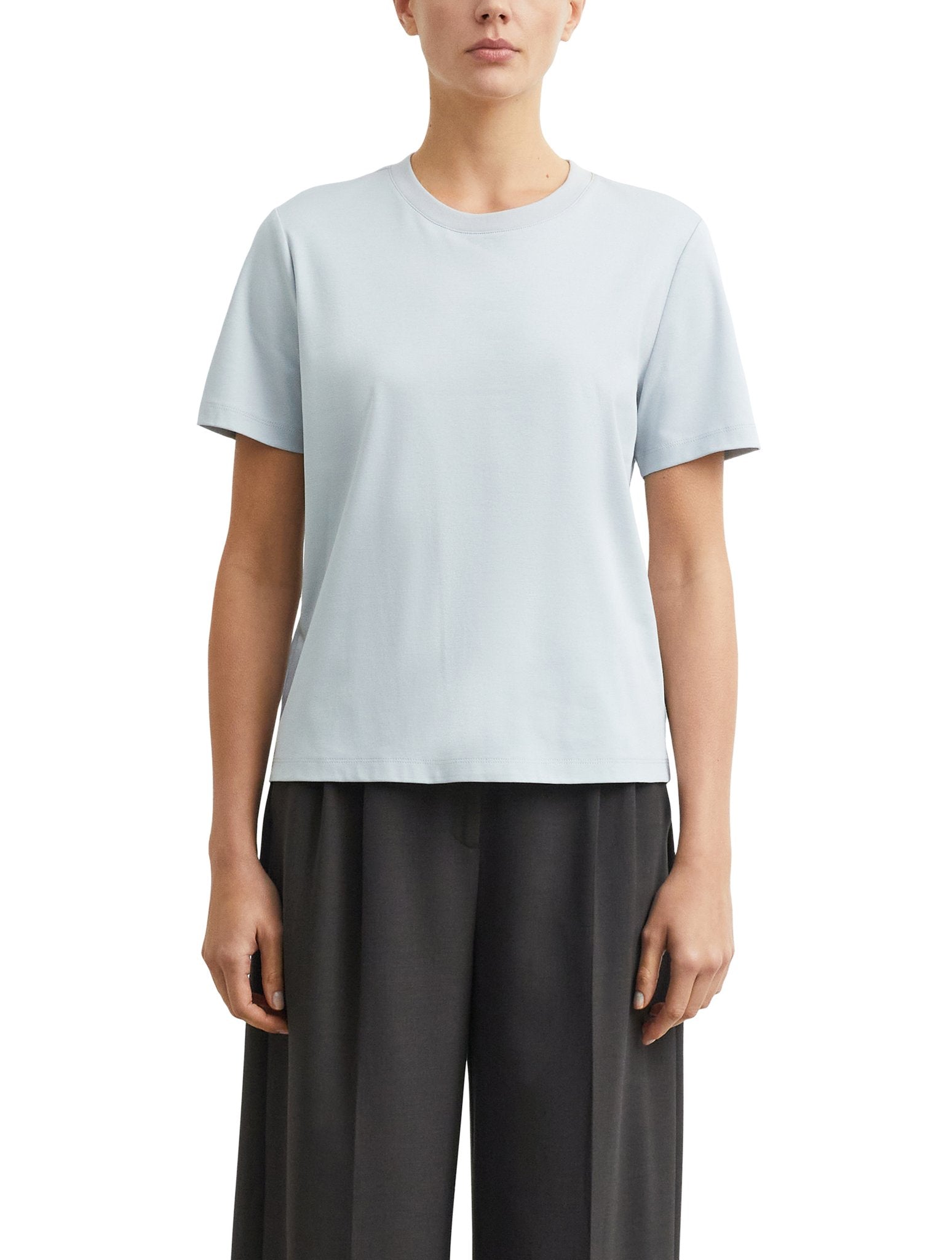 Comma T-Shirts Grey/Black