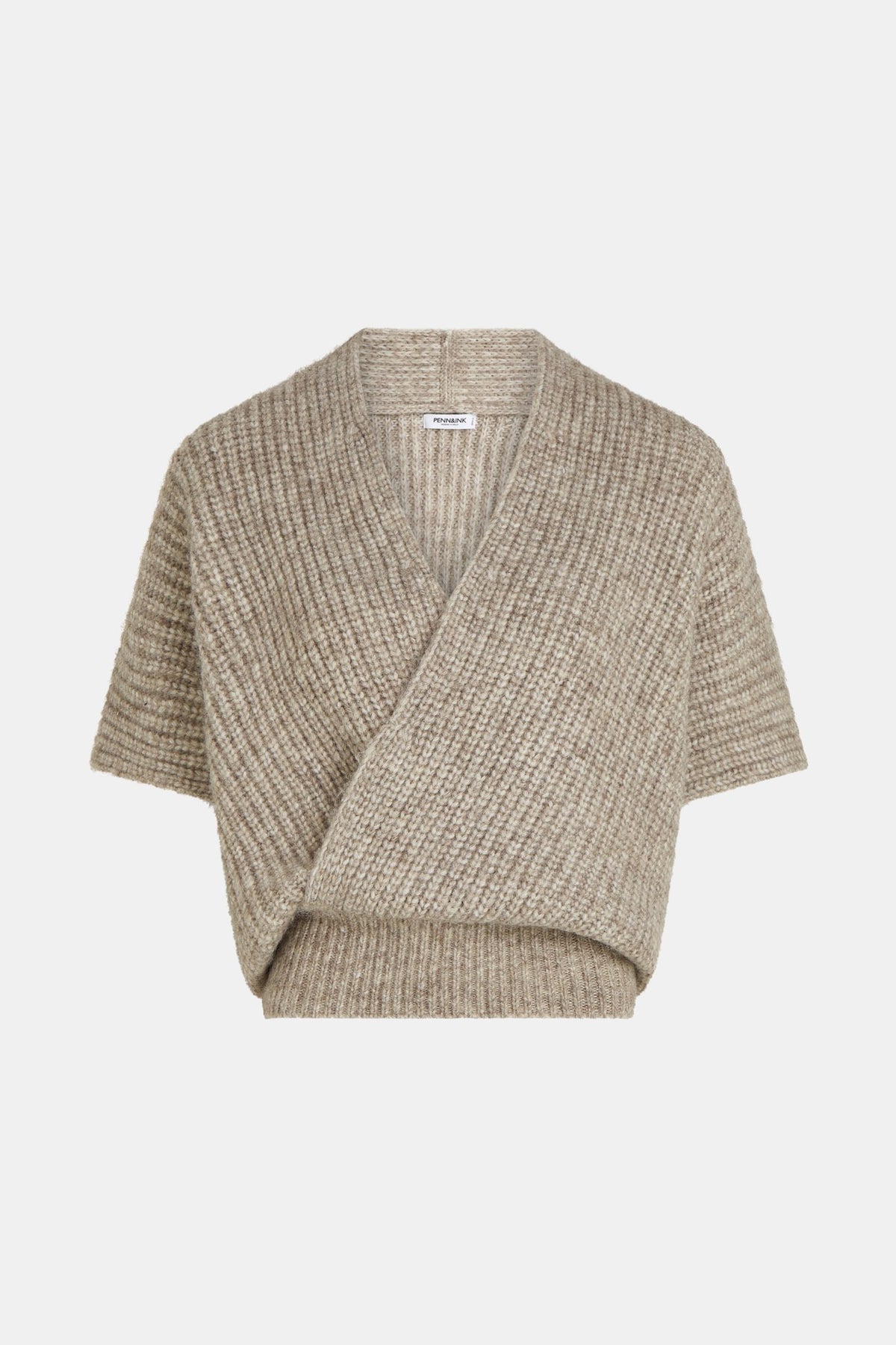 Melange-Pullover