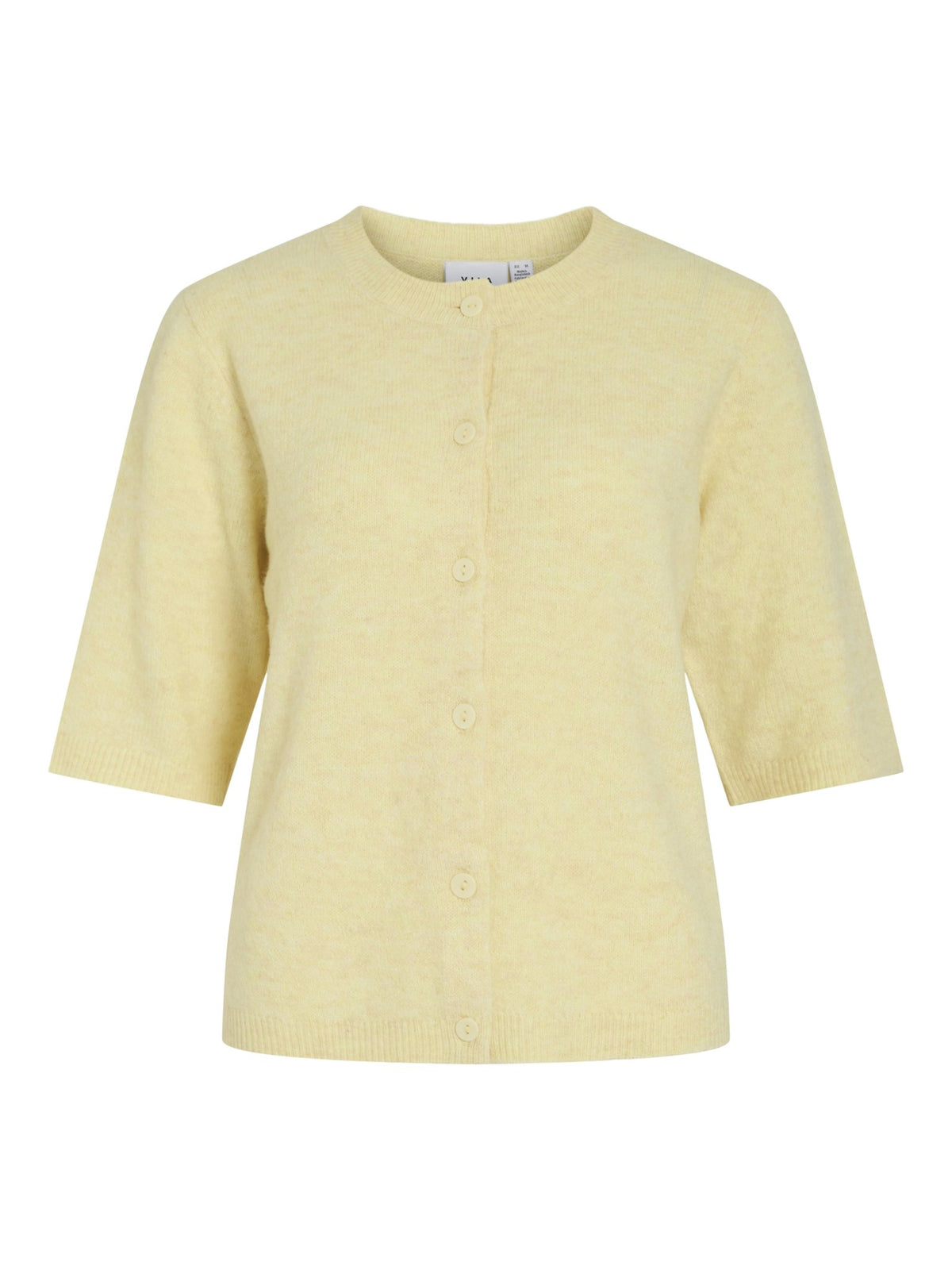 VILA Strickjacken Pastel Yellow/Melange