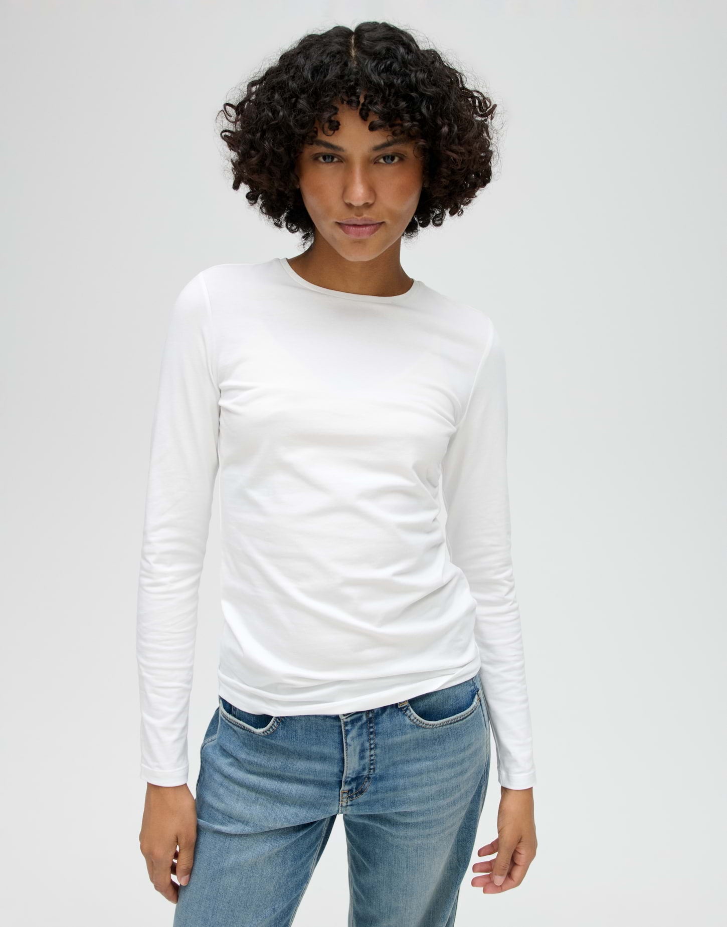 SMILLA Slim Longsleeve aus Jersey
