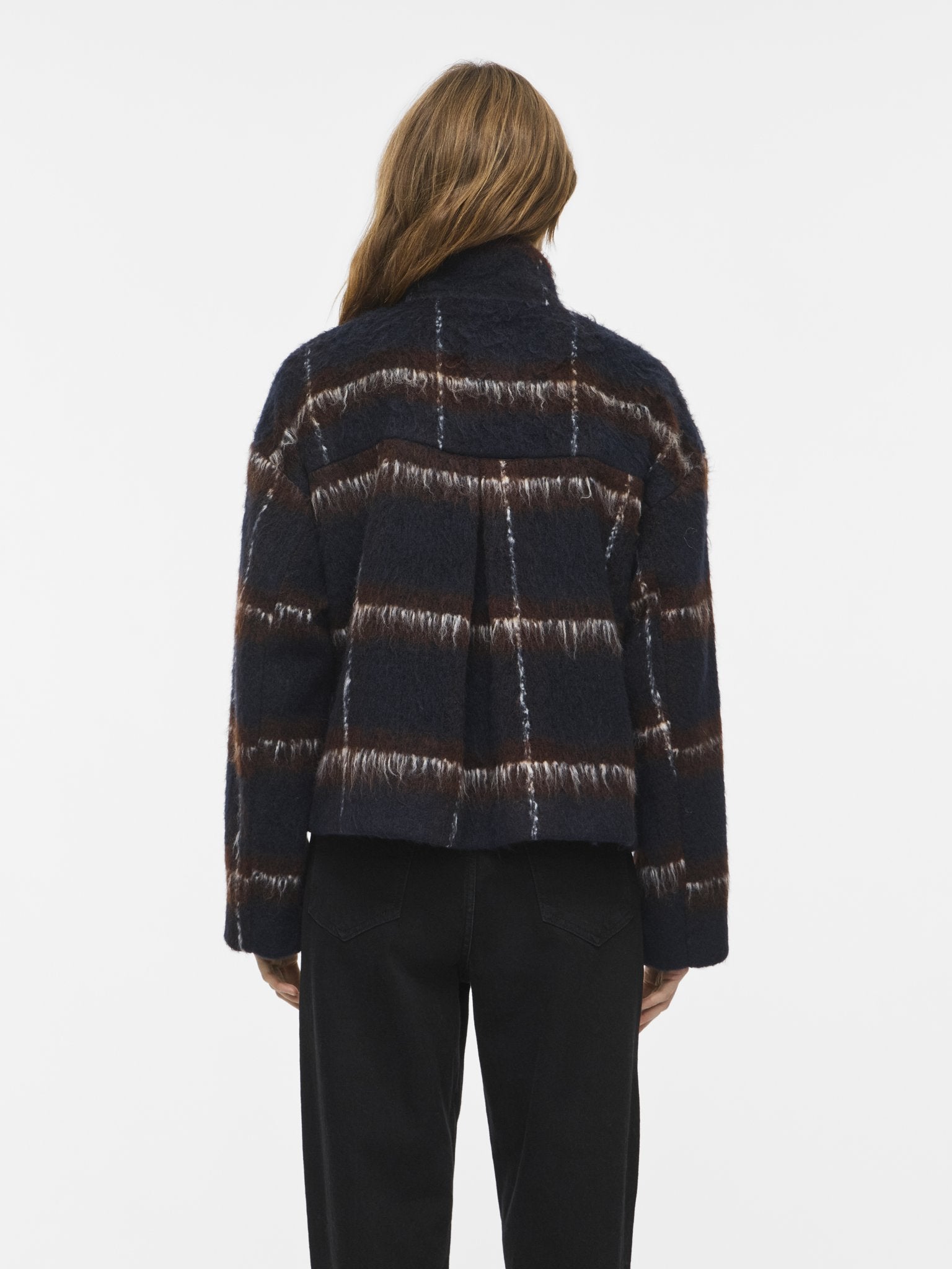Jacke mit Karo-Muster