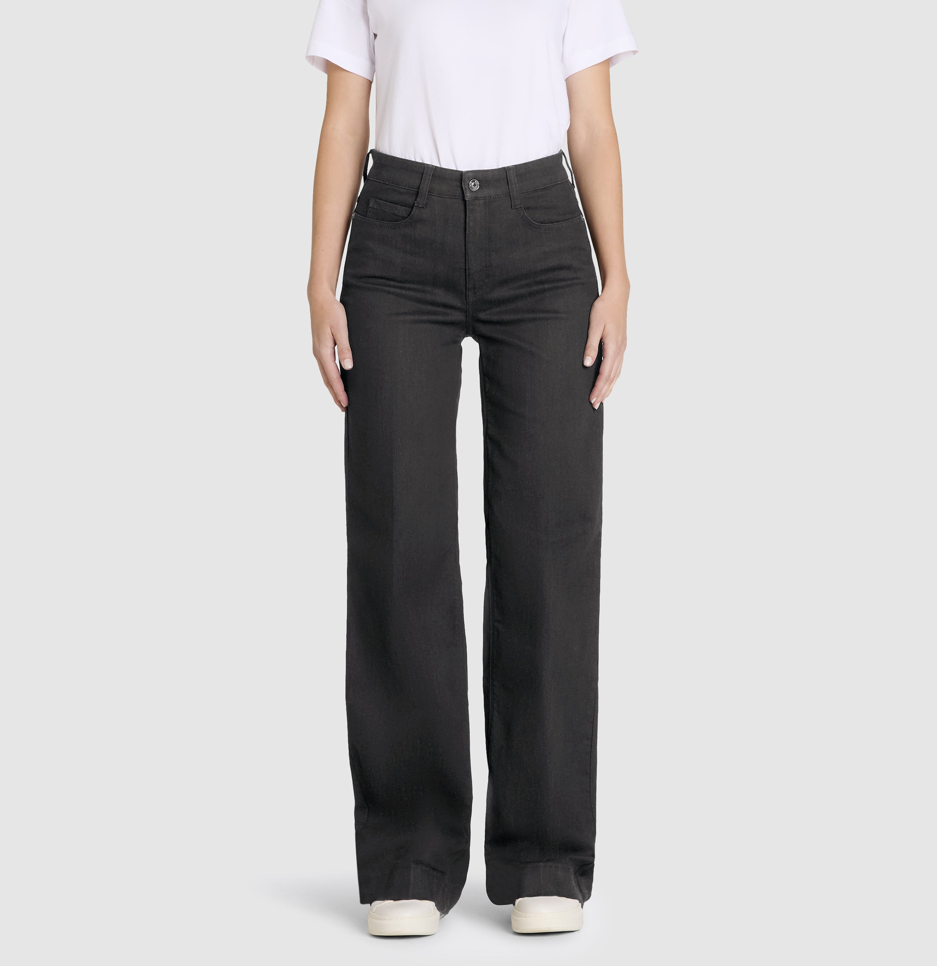 MAC Skinny Fit Zwart-Zwart