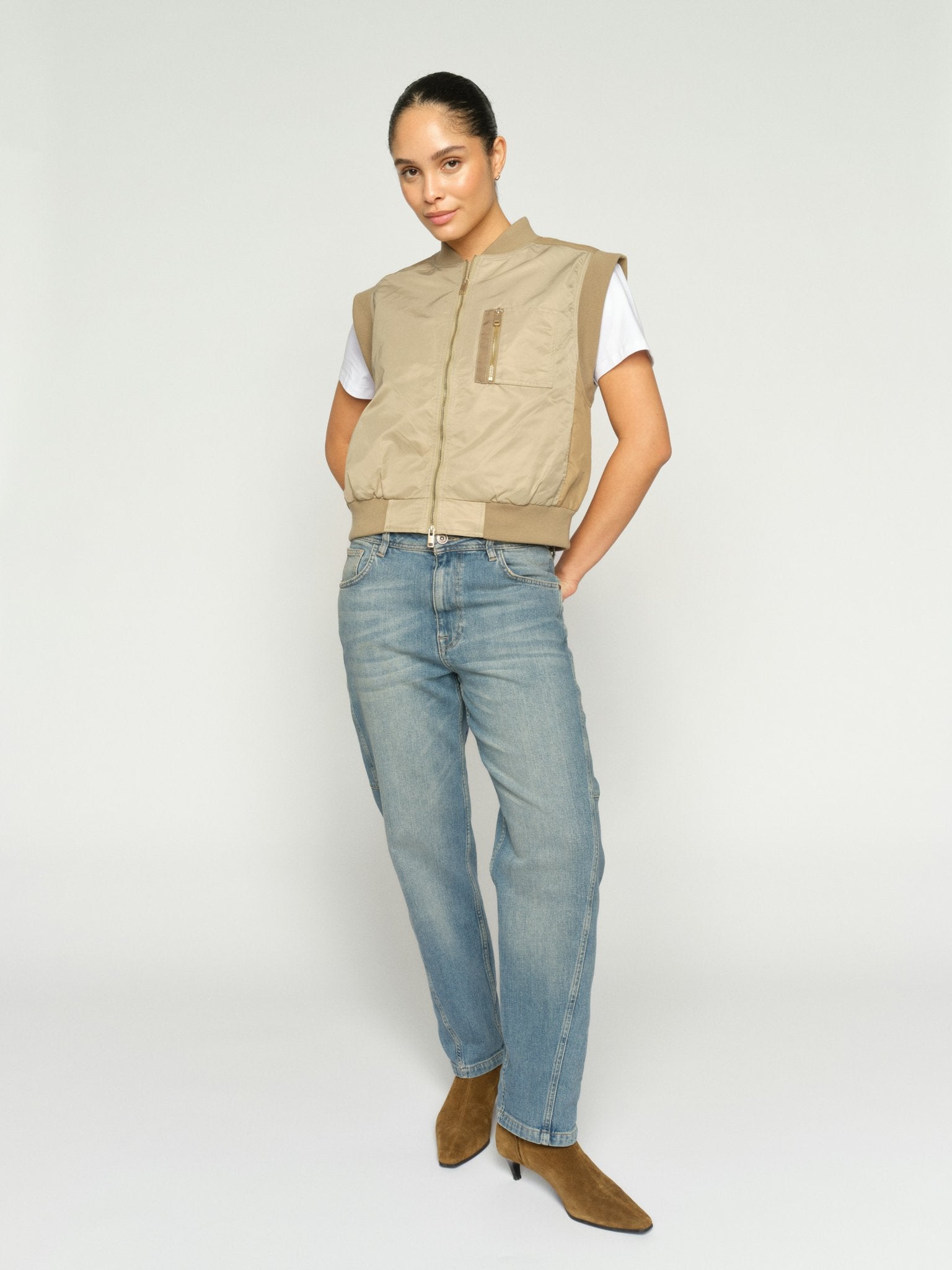 Mos Mosh Relaxed Fit Vintage Blue