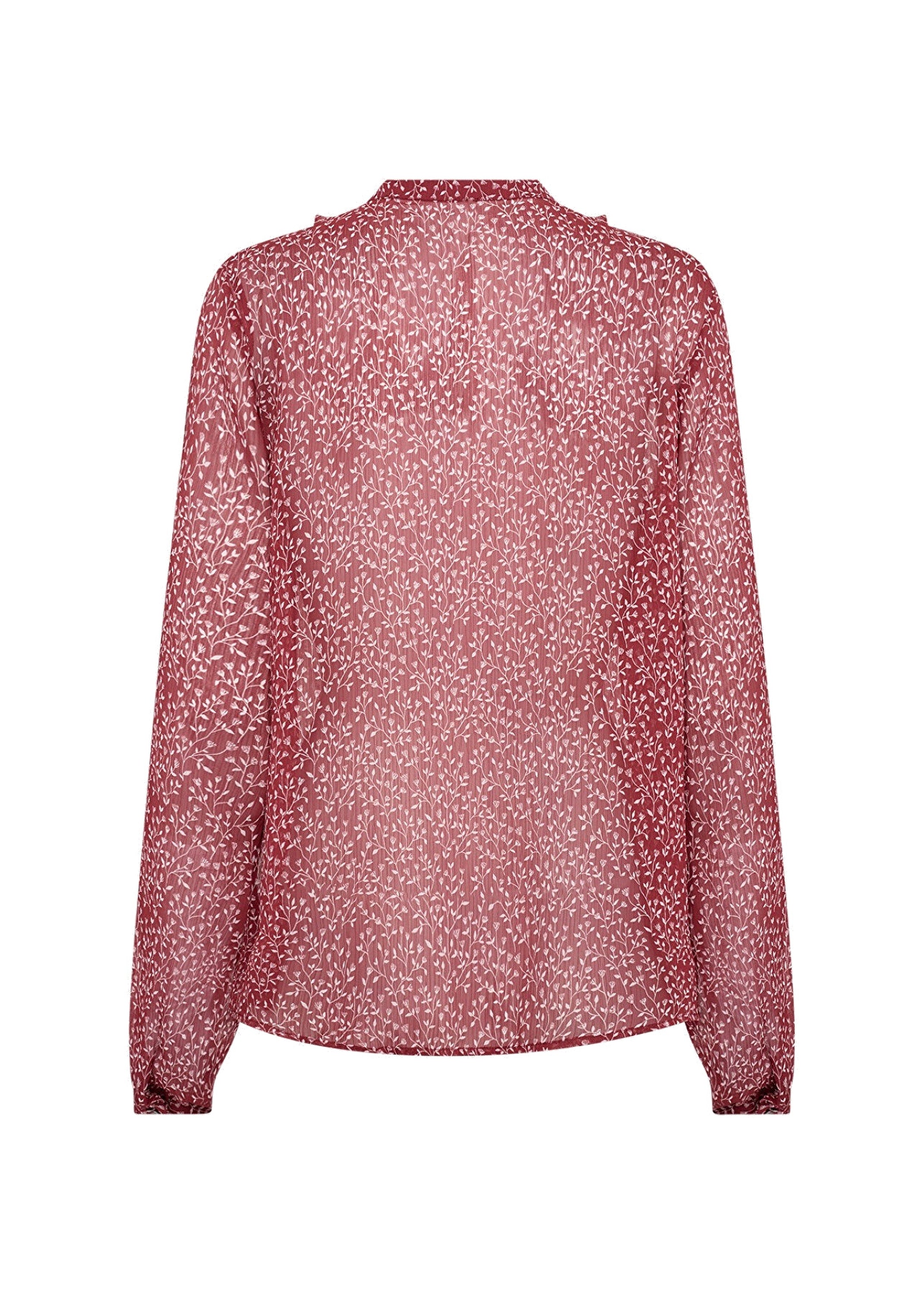 Soyaconcept Blusen Dk. Red Combi