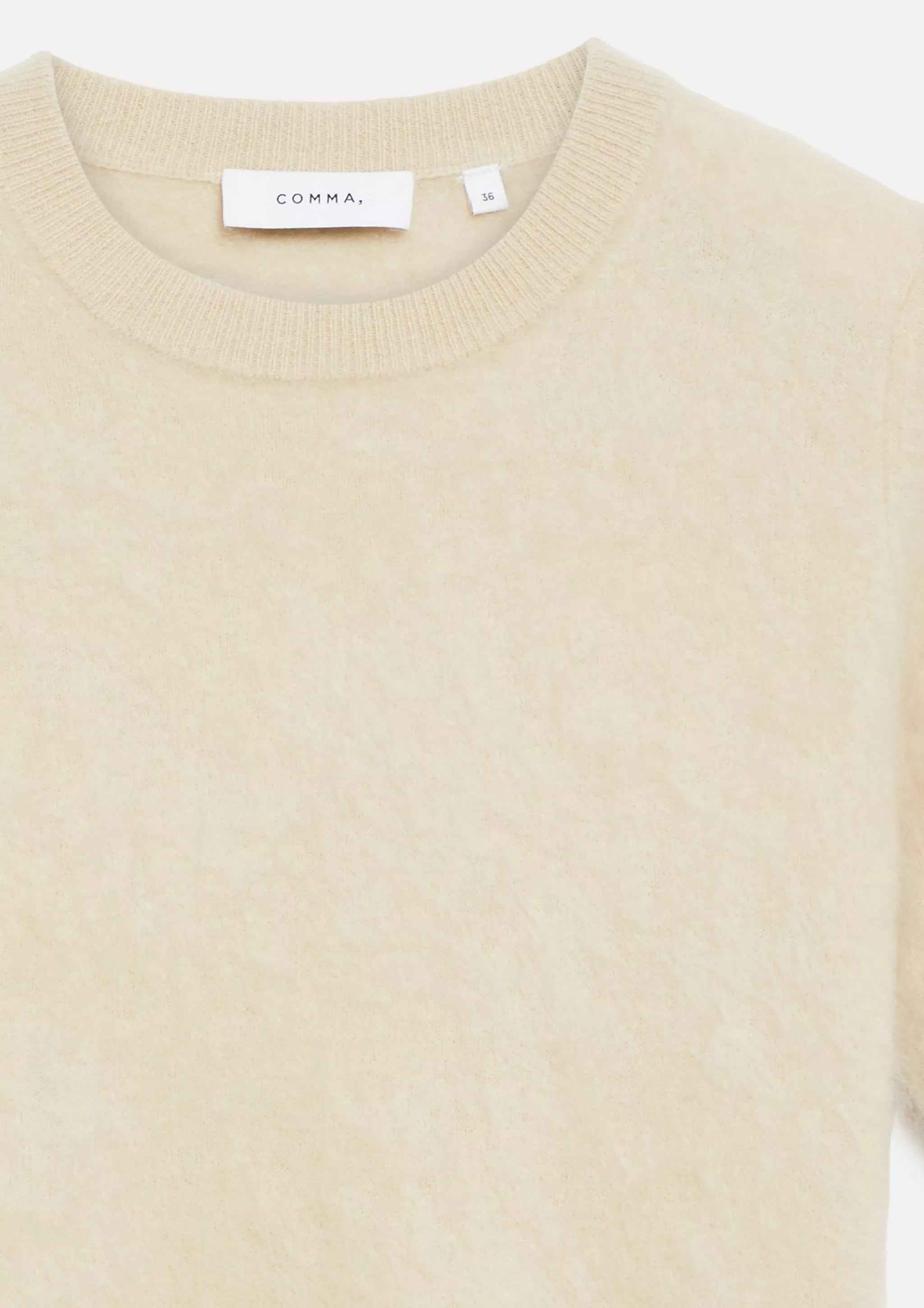 Comma Strickpullover Brown